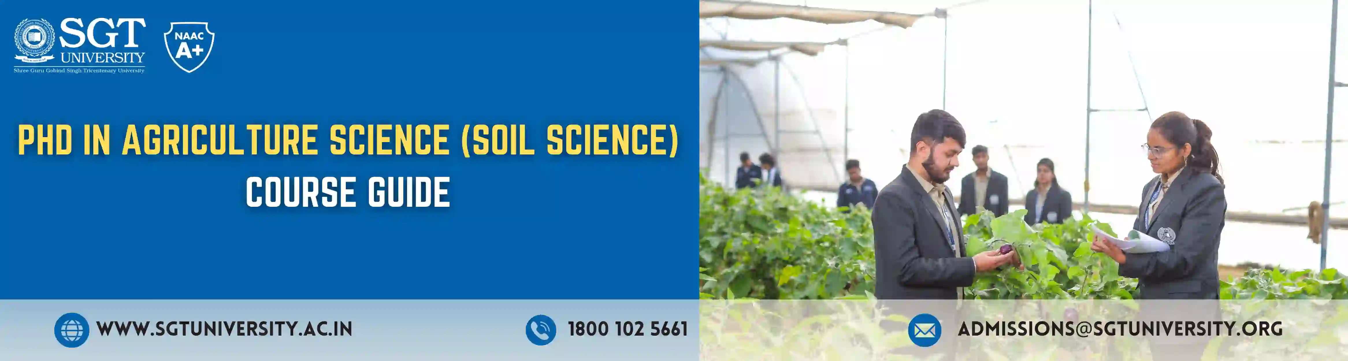 BSc Agriculture Course and Career Opportunities in India