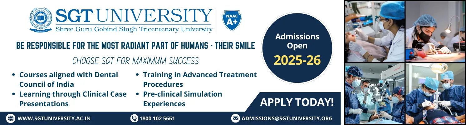 BDS Full Form: Admission 2025, Fees, Syllabus, Entrance Exam, Top Colleges, Career Scope