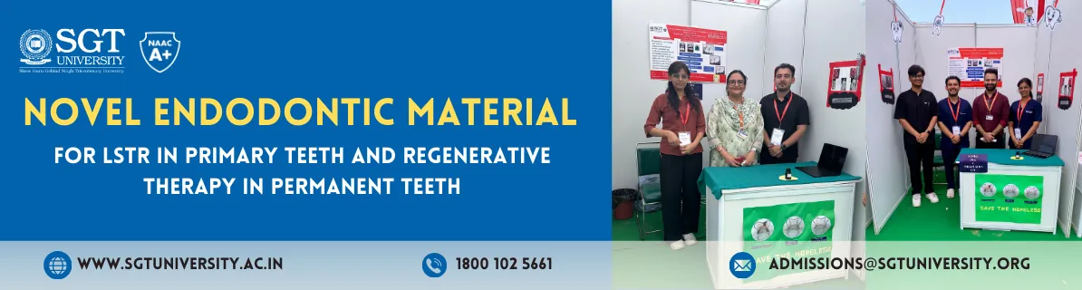 Novel Endodontic Material for LSTR in Primary Teeth & Regenerative Therapy in Permanent Teeth