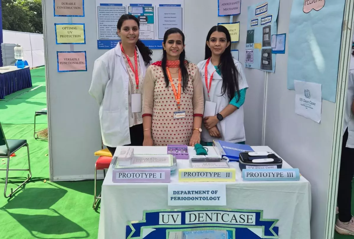 UV Dent Case: Portable UV-C Sterilization for Dental Instruments