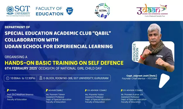 Hands-on Basic Training on Self- Defence