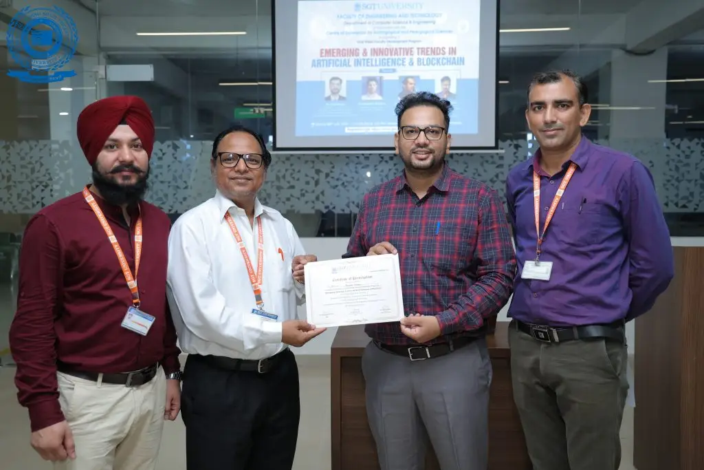 1-Week Faculty Development Program on Emerging & Innovative Trends in AI & Blockchain