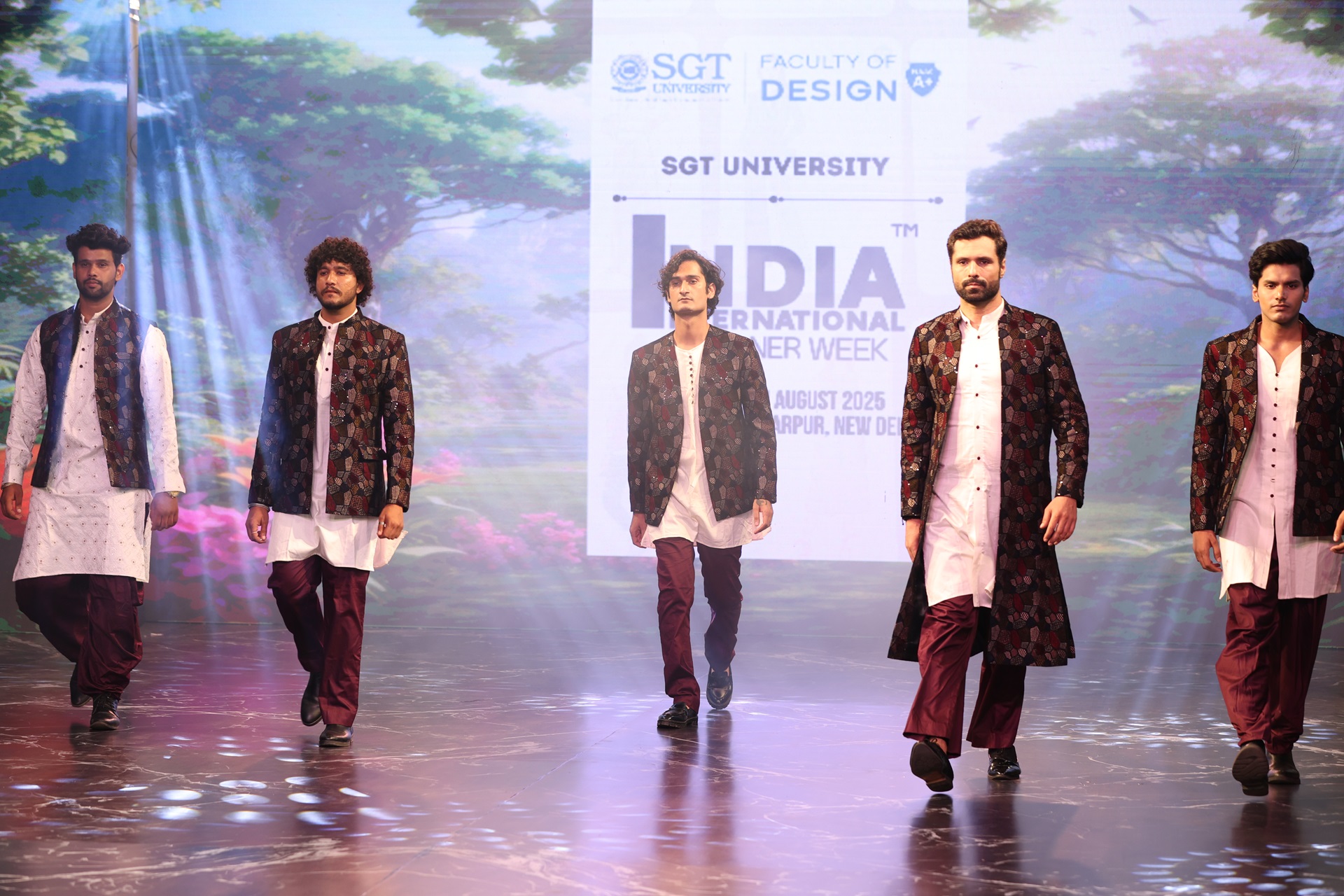 B.Design Students Shine at India International Designer Week (IIDW)