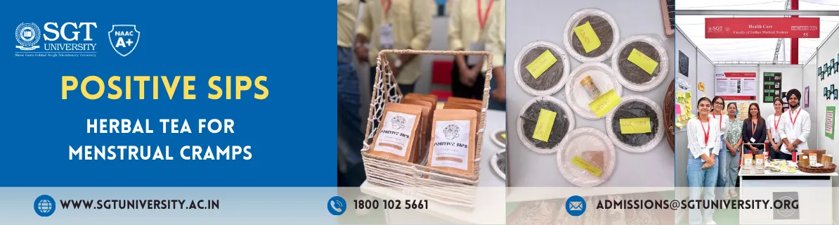 POSITIVE SIPS - Herbal Tea for Menstrual Cramps