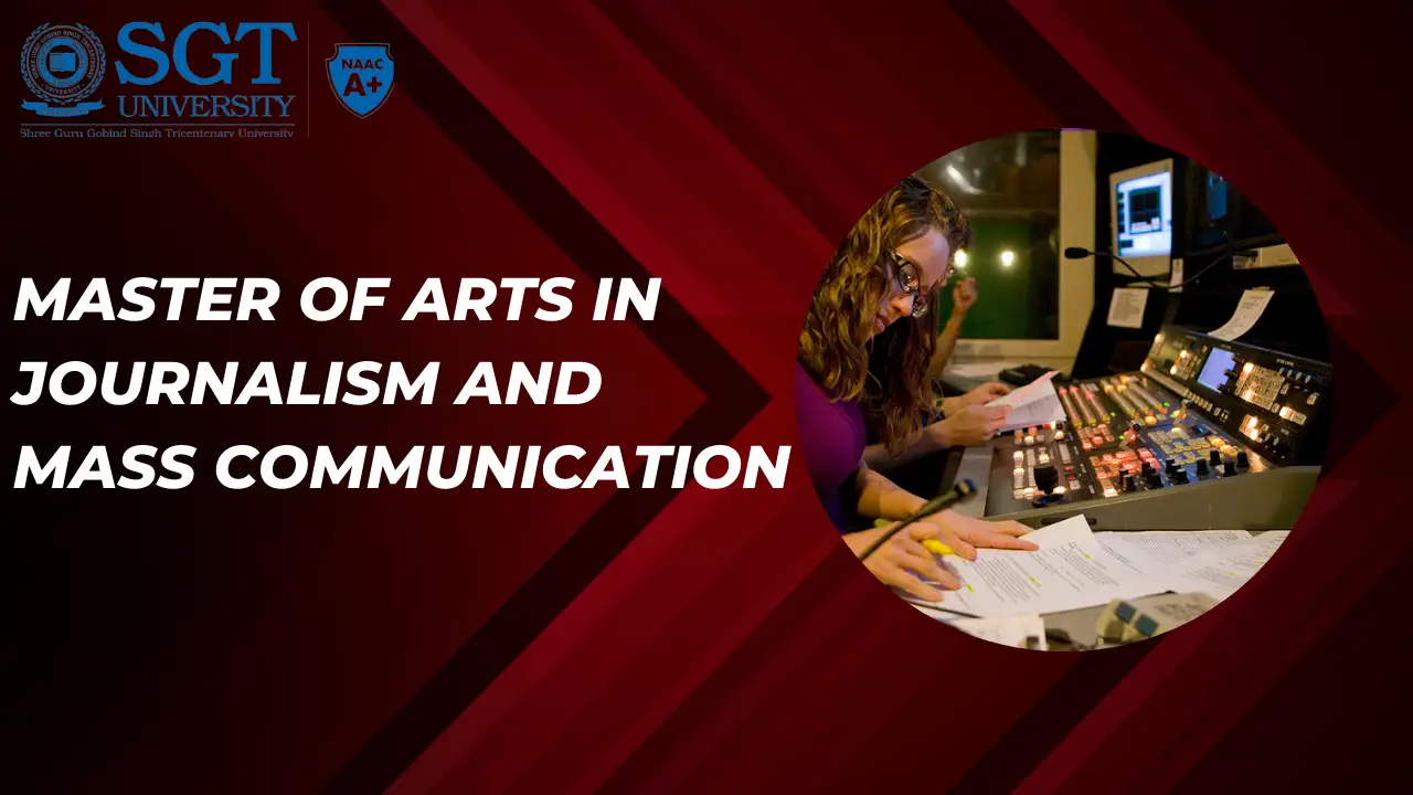 Master of Arts in Journalism and Mass Communication