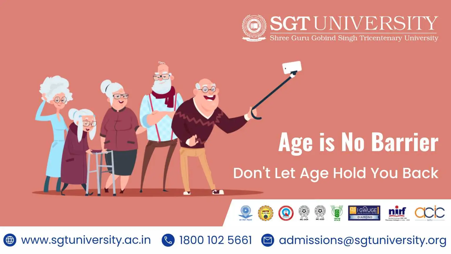 Age is No Barrier: Inspiring Journey at SGT University