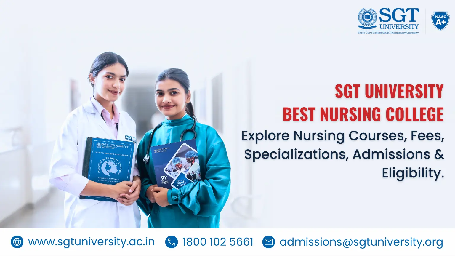 Best Nursing College In Haryana: Top Nursing Courses, Fees, Colleges, Admissions 2024, Eligibility