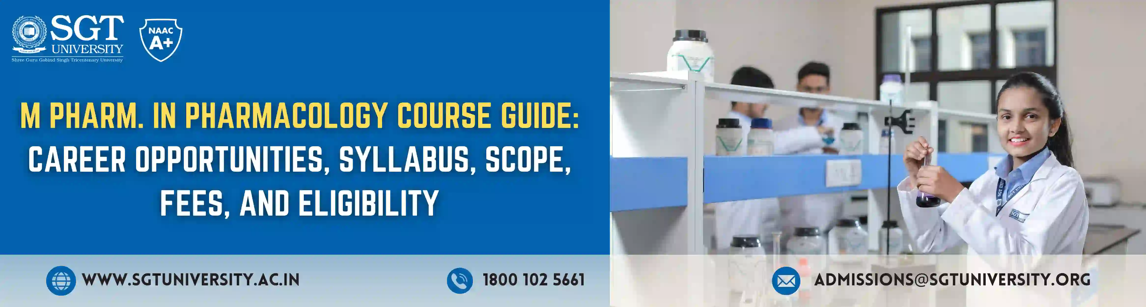 Empowering Future Pharmacists at SGT College of Pharmacy