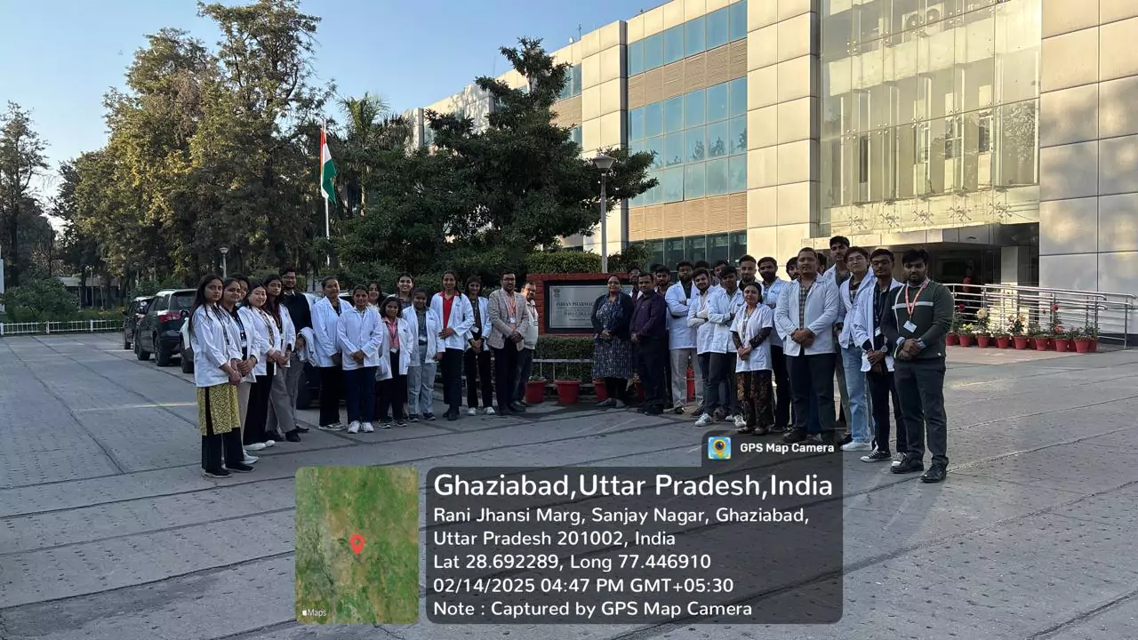 Educational Visit to the Indian Pharmacopoeia Commission (IPC), Ghaziabad