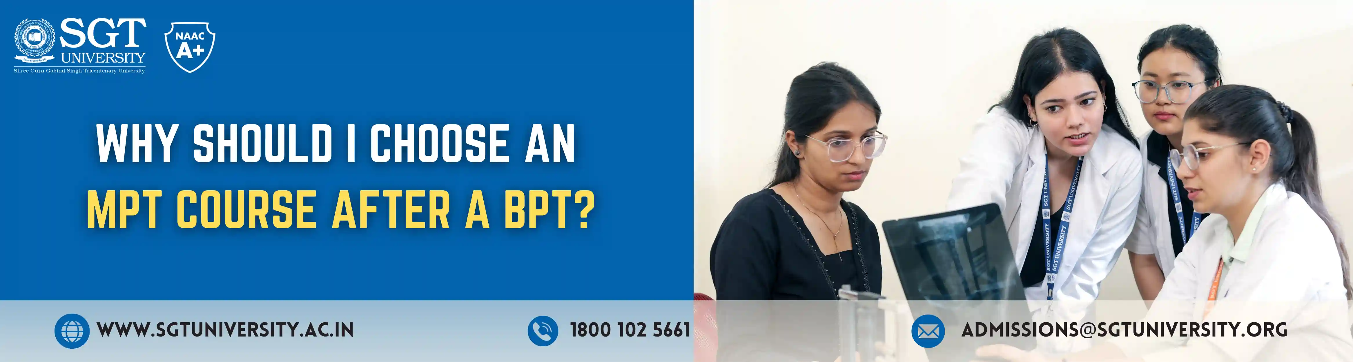 Why Should I Choose an MPT Course After a BPT Course?