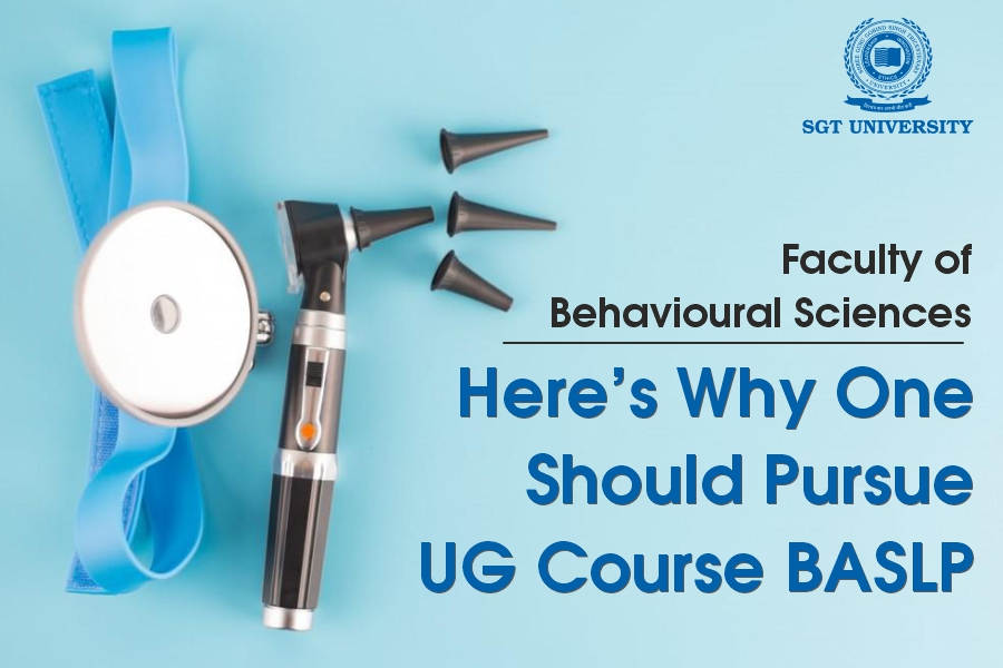 Here’s Why One Should Pursue UG Course BASLP