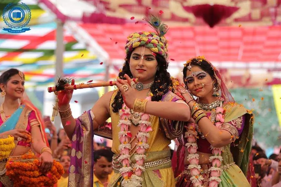 Radha Krishna Sang Phoolon Ki Holi at SGT University