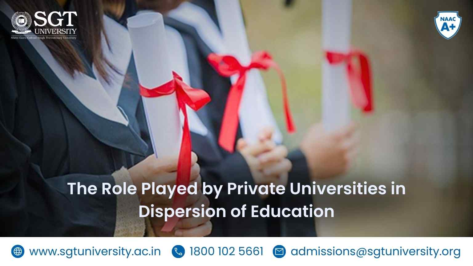 The Role Played by Private Universities