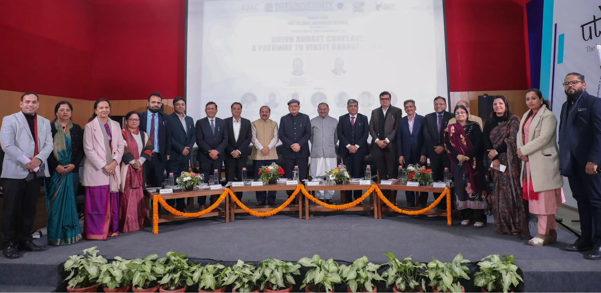From Job Seekers to Job Creators: SGT University Hosts Union Budget
                    Conclave 2026 on Viksit
                    Bharat@2047