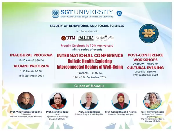 10-anniversary celebration: Holistic Health: Exploring Interconnected Realms Of Well- Being (Hherw2024), International Conference 1