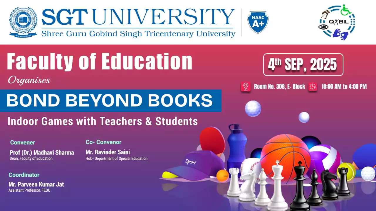 Bond Beyond Books: Indoor Games with Teachers & Students 1