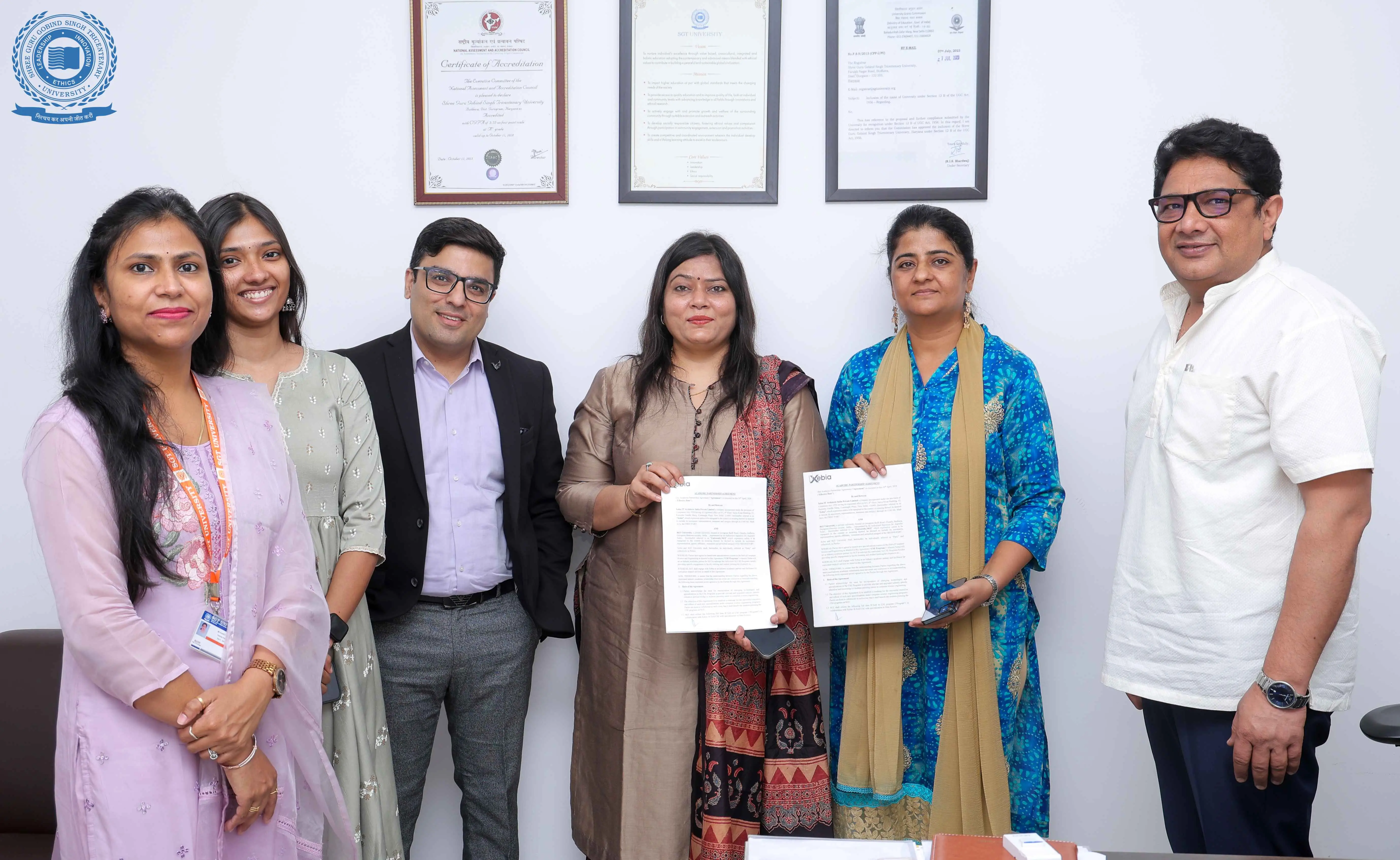 Memorandum of Understanding (MoU) with Xebia 1