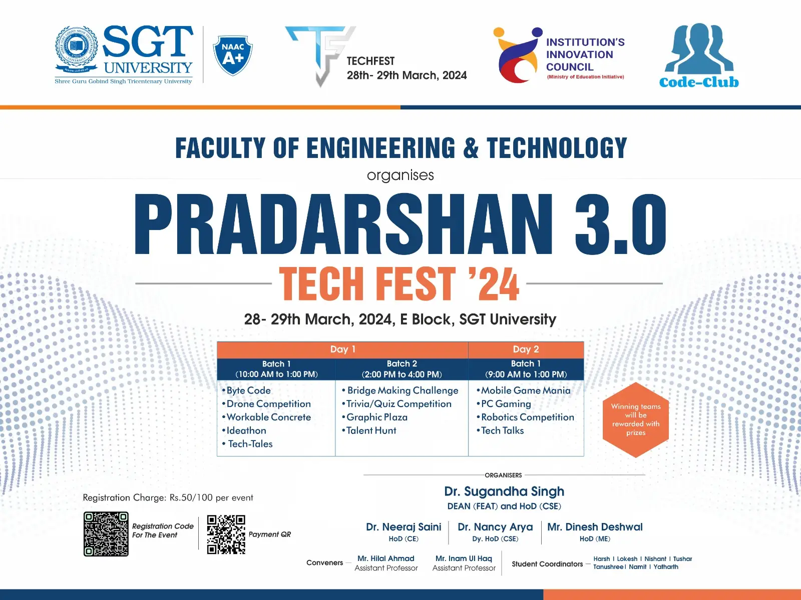 Tech fest Pradarshan 3.0 1