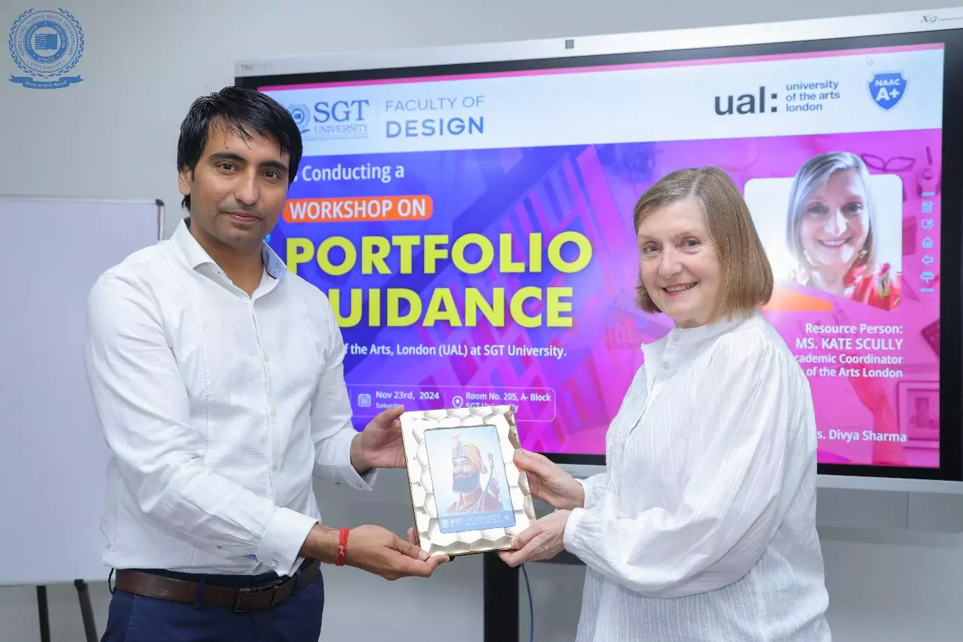 Portfolio Guidance Session by Ella Davis from UAL London Inspires School of Design Students 1