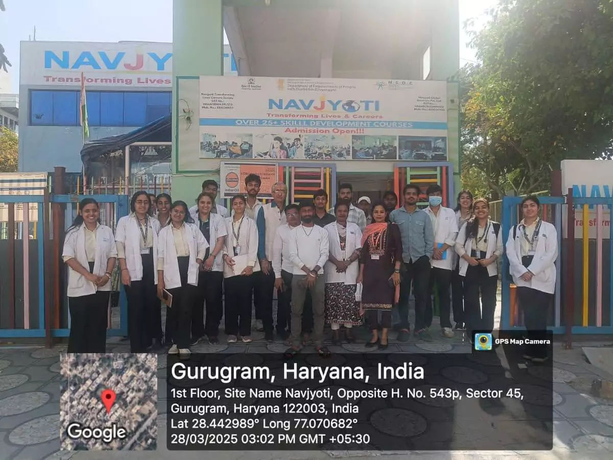 Health Camp and Awareness Program Conducted by FNYS, SGT University 1