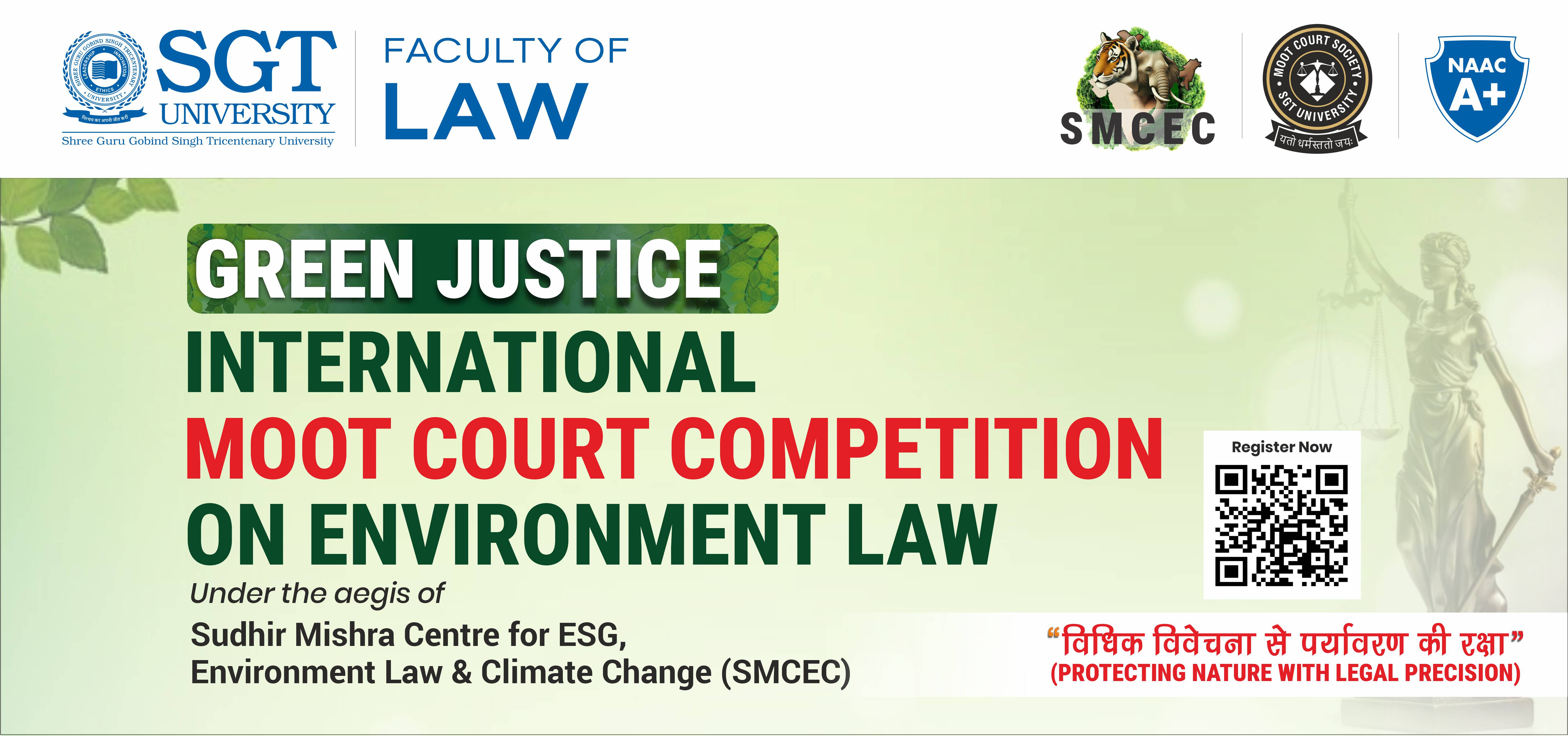 The Green Justice: International Moot Court Competition 1