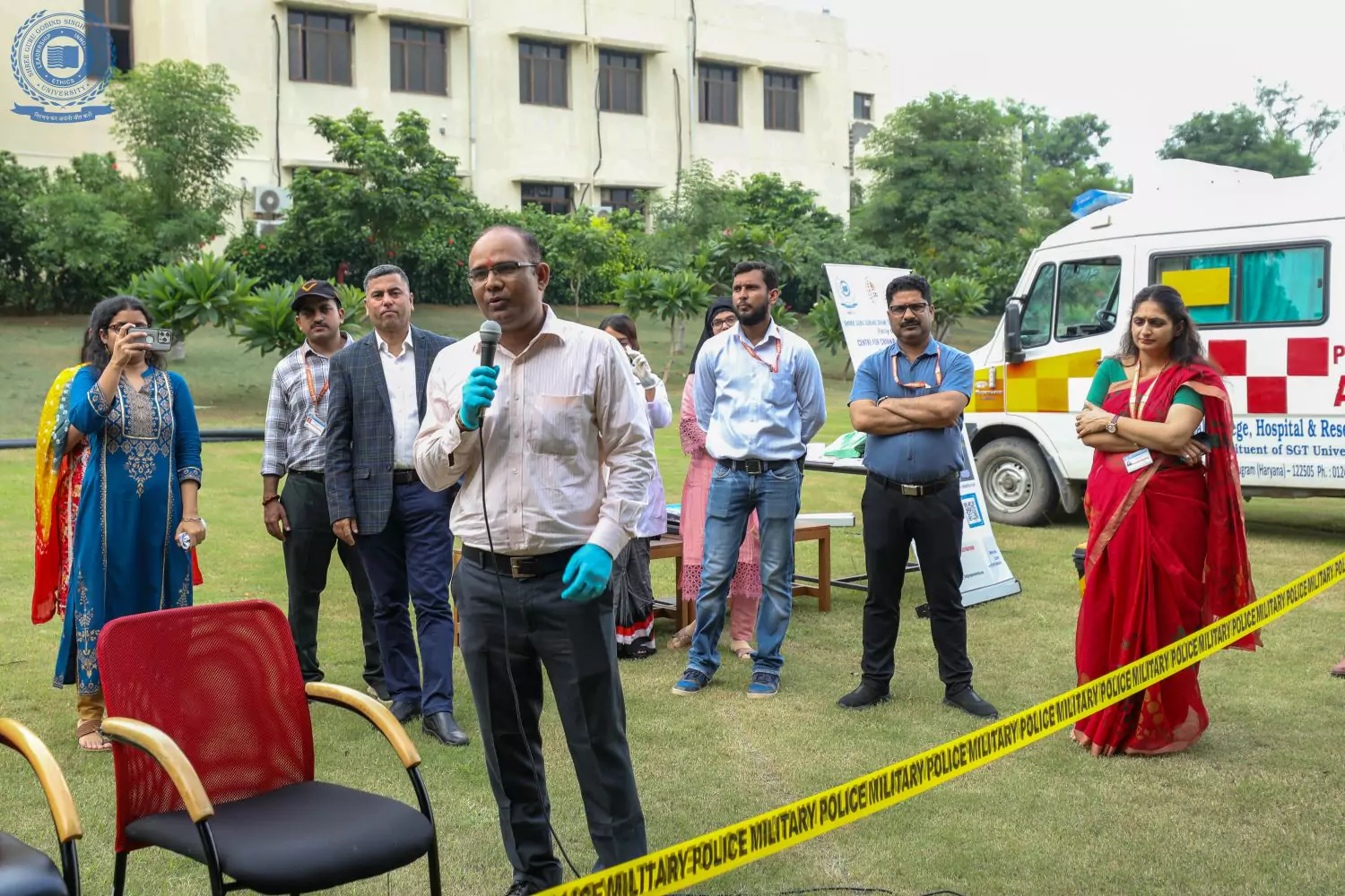 Workshop on Behind the yellow tape uncovering the secrets of forensics science 1