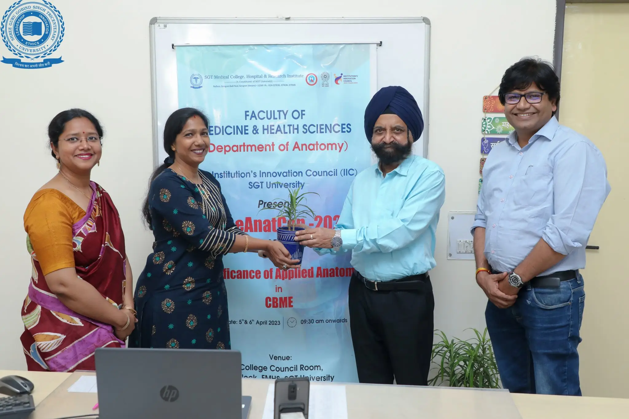 SGTeAnatCON-2023 on “Significance of Applied Anatomy inCBME 1