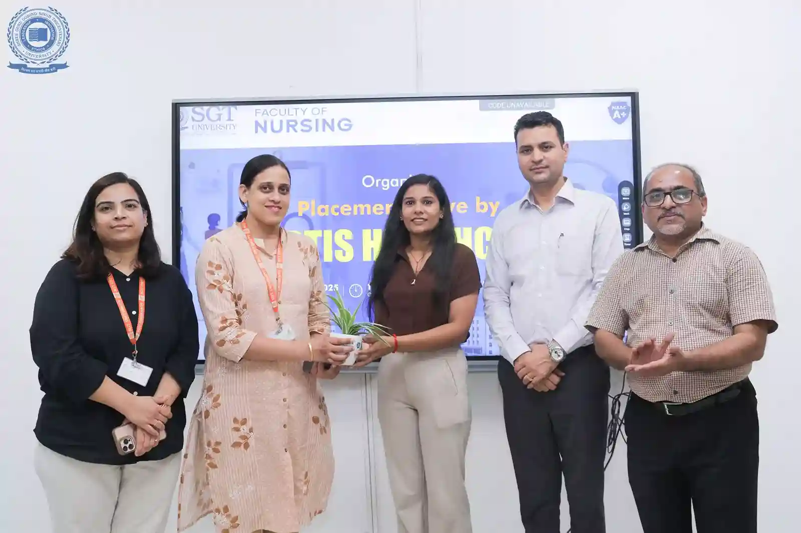 Campus Placement Drive with Fortis Healthcare 1